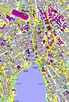 Detailed tourist map of Zurich city center. Zurich city center detailed ...