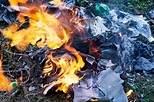 El problema de quemar los desechos
