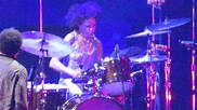Lenny Kravitz London Wembley 2014 Cindy Blackman Drum Solo Awesome ...