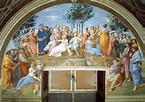 El Parnaso es un fresco del artista Rafael Sanzio. Se encuentra en la ...