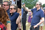 Colin Firth spotted filming his son Luca rocking out at the Isle Of ...
