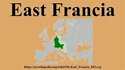 East Francia - Alchetron, The Free Social Encyclopedia
