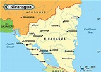MAPA DE NICARAGUA - MAPAS MAPAMAPAS MAPA