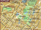 Stuttgart mapa - Mapa de Stuttgart (Alemania)