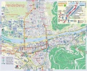 Heidelberg Tram Map for Free Download | Map of Heidelberg Tramway Network