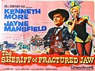 Kenneth More and Jayne Mansfield in The Sheriff of Fractured Jaw. 1958 ...