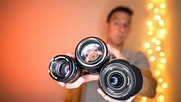 Three Lenses EVERY Beginner Photographer NEEDS - YouTube