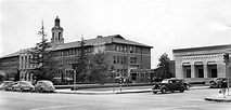 1949-Alexander Hamilton High School, Los Angeles | Exterior … | Flickr