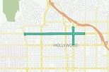 Hollywood Walk of Fame - Walking route | RouteYou