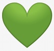 Green Heart Icon - Emoji Corazon Verde Png, Transparent Png ...