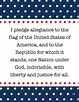 Pledge of Allegiance Words - 20 FREE Printables | Printabulls