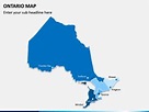 Ontario Map PowerPoint