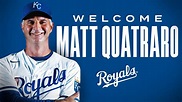 Watch Live: Introducing Matt Quatraro as the 18th manager in Royals ...
