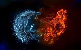 Fire And Water Wallpapers - Wallpaper Cave