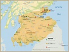 Lowlands Whisky Map