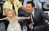 Jimmy Fallon's Daughter Frances Cutely Crashes His At-Home 'Tonight ...
