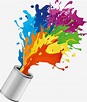Paint Splashing PNG Transparent, Vector Splash Of Paint, Splash Vector ...