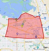 Santa Clara - Great America Delivery Zone - Google My Maps