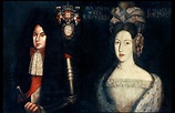 Retratos de Dom Pedro II de Portugal e sua Esposa Dona Maria Sofia de ...