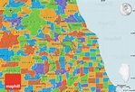 Northern Illinois Zip Code Map - Map