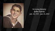 John Farris - Tribute Video