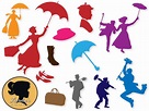 Mary Poppins Mary Poppins Eps Mary Poppins SVG Clipart - Etsy