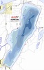 Crystal Lake Map Benzie County Michigan Fishing Michigan Interactive™