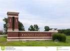 Entrada a La Universidad De Estado De Iowa Fotografía editorial ...