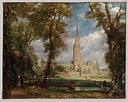 John Constable | Salisbury Cathedral from the Bishop's Grounds | The ...