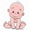 Cute cartoon baby boy — Stock Vector © Reginast777 #81662268