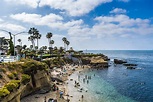 La Jolla Cove Beach, La Jolla, San Diego, California, USA - Strosstock