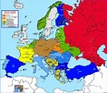 Hisatlas - Mapa de Europa 1945