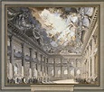 Jean-François-Thérèse Chalgrin - Salle de bal et de festin à Versailles ...