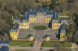 Bad Arolsen from the bird's eye view: Palace Schloss Arolsen on ...