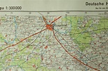 Mapa ROSSLAWL (Rosław), obwód smoleński, stan na 1941r., poprawiona w I ...