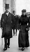 Cornelius Vanderbilt and his wife, Grace, on 5th avenue Easter Sunday ...