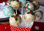 Cake pops navideños Receta de Endúlzate con Eu- Cookpad