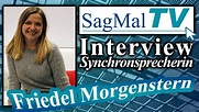 SagMalTV // Interview Synchronsprecher: Friedel Morgenstern - YouTube