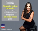 Monica De La Cruz Hernandez Pledges to Support Term Limits on Congress ...