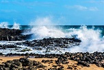 Ocean Breakers on Rocks stock photo. Image of western - 95729714