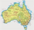 Austrália | Mapas Geográficos da Austrália - Enciclopédia Global™
