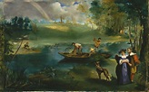 La peche (Fishing) by Édouard Manet | Obelisk Art History