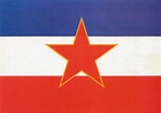 Postcards on My Wall: Flag of Yugoslavia from Montenegro