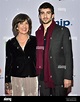 Christiane Amanpour, left, and her son Darius John Rubin arrive at the ...