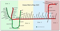 Dubai Metro Map [ 2022 ] - Complete Guide of all routes and fares