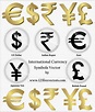 All country currency with symbol - keyjas