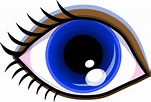 Ojos azules de fondo vectorial png - PNG All