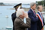 John Kerry joins his French cousin to mark D-Day | Daily Mail Online