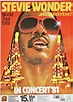 Stevie Wonder -Concert Poster- 15.5.1981 Dortmund Westfalenhalle ⋆ Popdom
