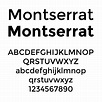 Montserrat fuente | descarga gratuita para WEB